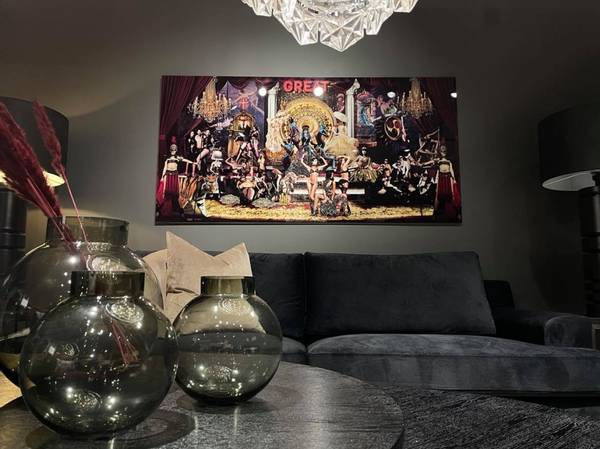 Glass picture Burlesk 90cm x 180cm