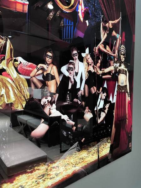 Glass picture Burlesk 90cm x 180cm