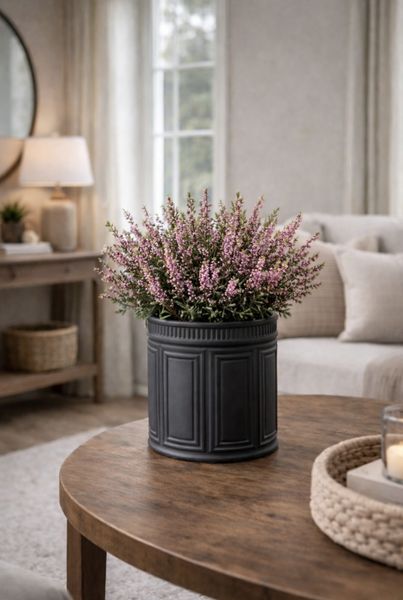 Roma sort matt potte Small