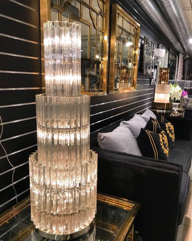 Eichholtz Bordlampe Eldorado clear glass