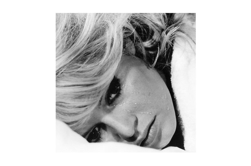 Brigitte Bardot glass bilde 120x120