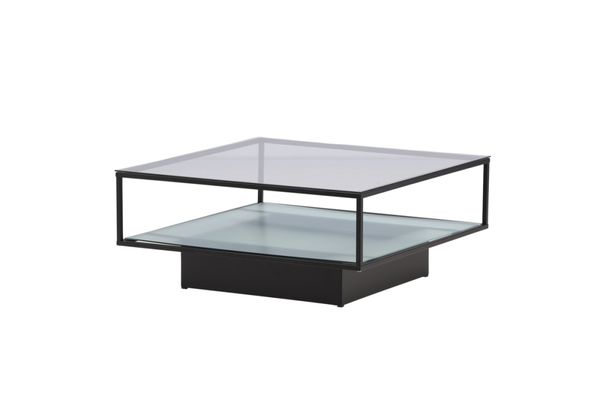 Vanda Sofa bord 90 x 90 Svart