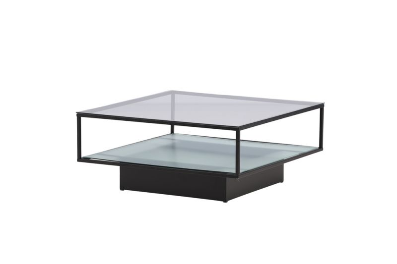 Vanda Sofa bord 90 x 90 Svart