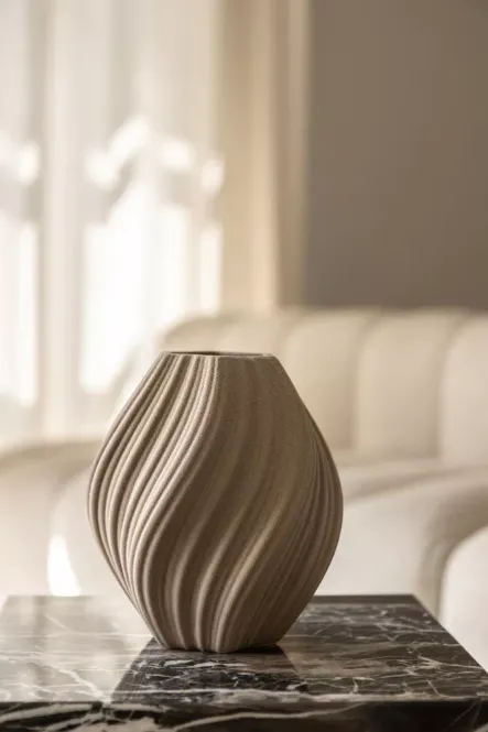 Hovedbilde Noelle Vase - Brown