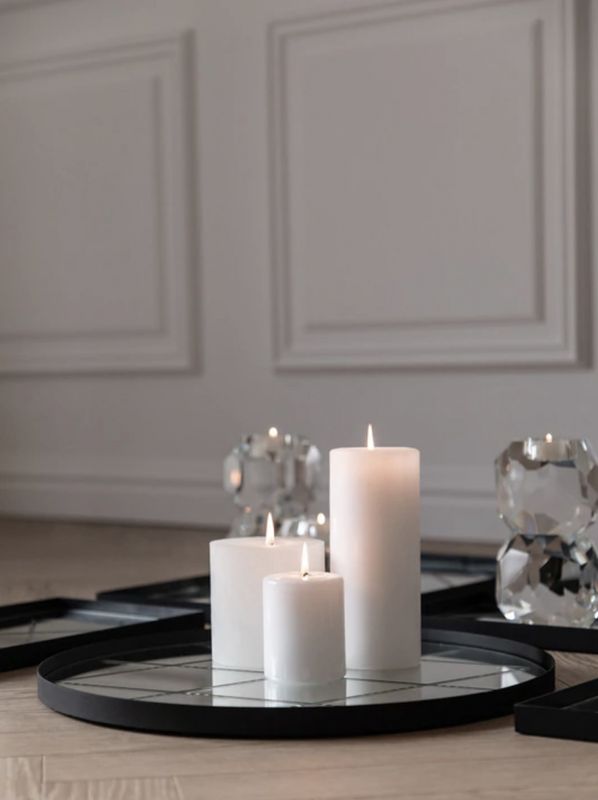 Harlequin Tray Round Clear