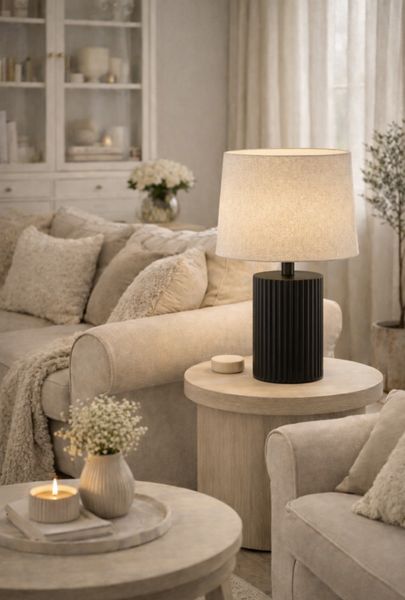 Sofia lampefot H:40cm