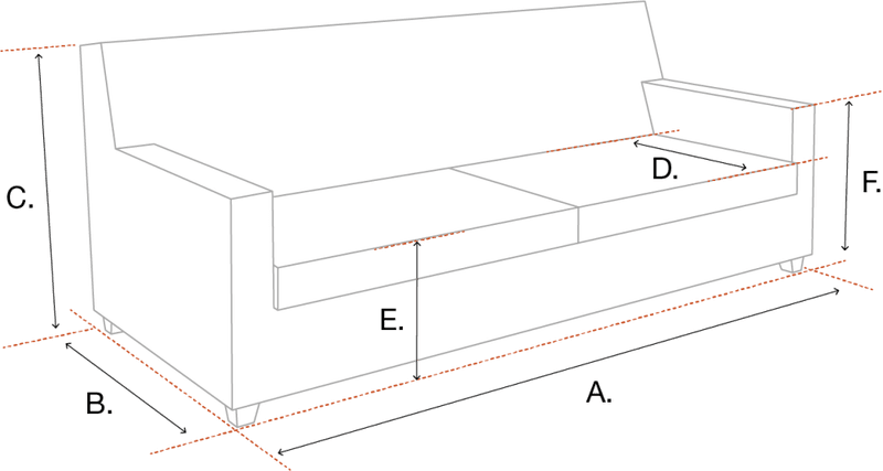 SOFA VISTA GRANDE LOUNGE Avalon white | black base