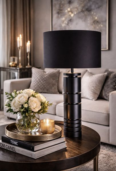 Birmingham bordlampe  black