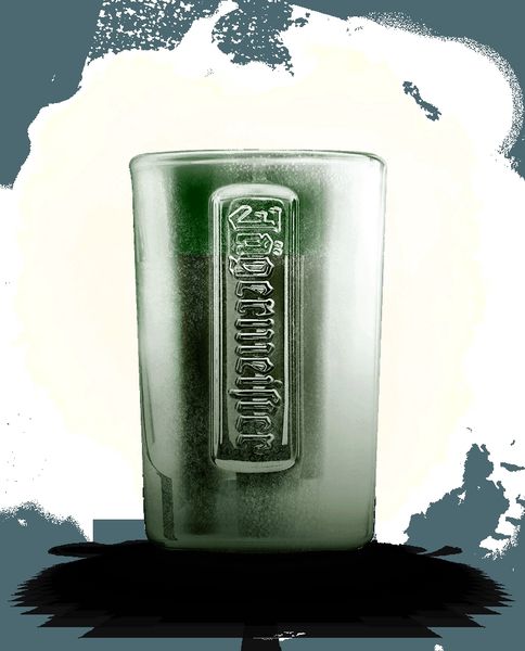 Jagermaister shote glass grønn