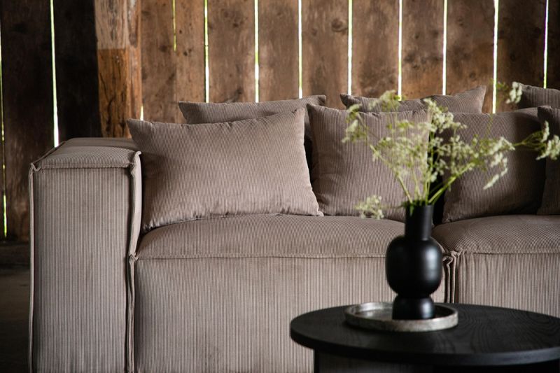 Siena 3-seters sofa Brun