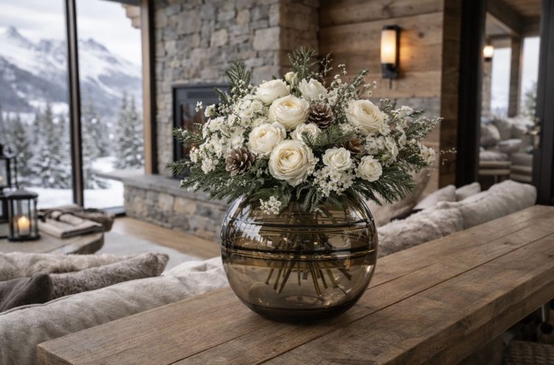 Sara glass vase